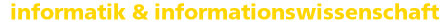 Fachbereich Informatik & Informationswissenschaft